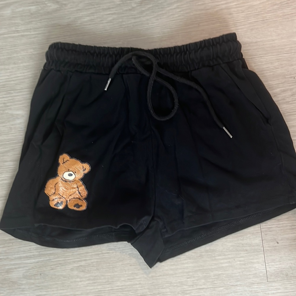 Black bear shorts.